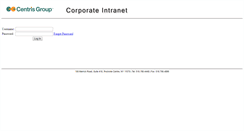 Desktop Screenshot of intranet.centrisgroup.com